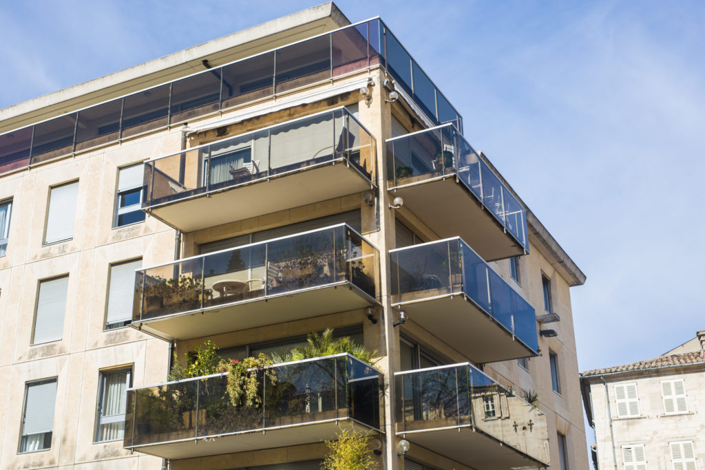 Design, architecture and exterior concept - Modern balconies