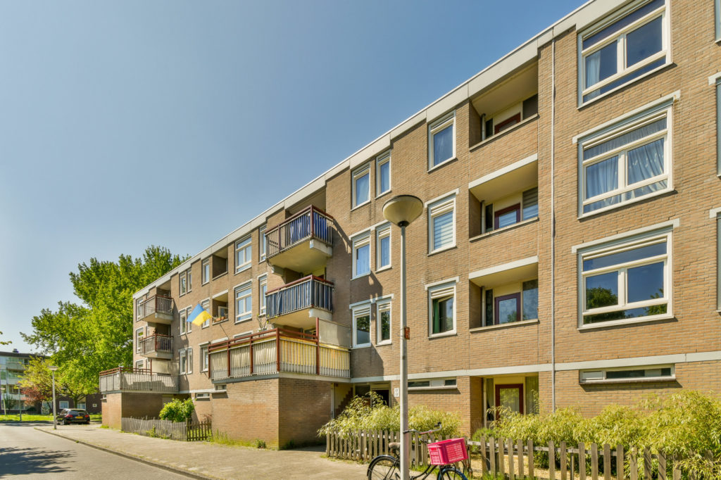 Exterior view of building